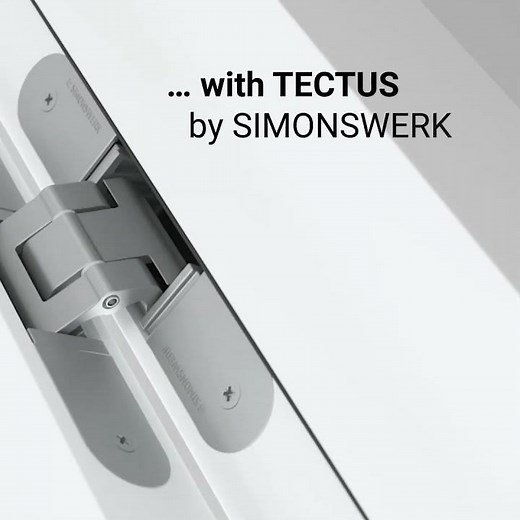 TECTUS- The concealed hinge