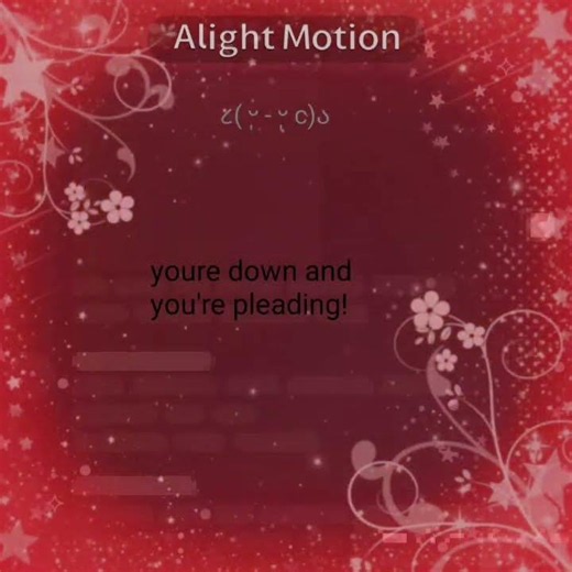 red #lyrics #alightmotion #fypシ