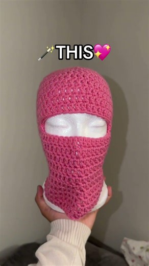 Making a ski mask..💖
