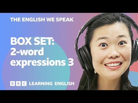 BOX SET: English vocabulary mega-class! 🤩 Learn 8 two-word expressions!
