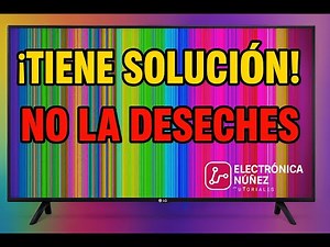 👉 ¡Repara TV LG con Líneas de Colores en 1 Paso! Solución 100% Efectiva 📌