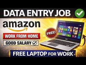 🔴Amazon Data Entry Work ( Remote Job ) | Work from Home | Amazon New Hiring 2026 🔥