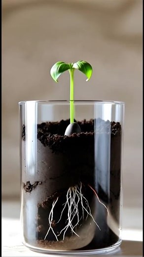 Basil Plant Timelapse | From Seed to Blooming Flowers 🌸