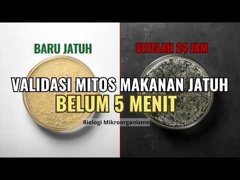 Mitos atau Fakta? Uji Laboratorium Bakteri pada Makanan Jatuh | Kelompok 8 XII-2 SMAN 8 Malang