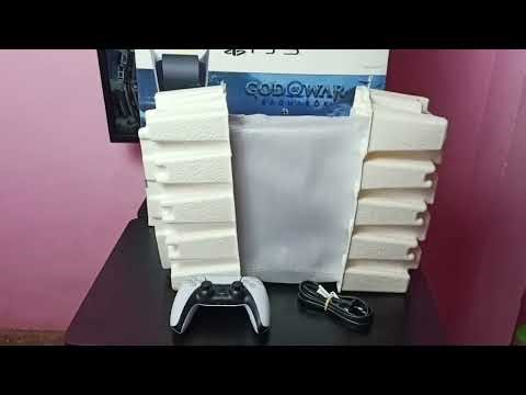 Sony PS5 Accessories in Box | Power Cable, HDMI Cable, USB Cable, PS5 Console, Stand, Controller