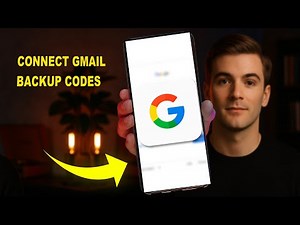 How To Connect Gmail Backup Codes 2025 (EASY GUIDE) (2026)
