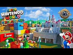 Explore Super Nintendo World in our Full Virtual Tour at Epic Universe (Sept 2025) [4K]