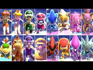 Mario & Sonic at the Olympic Games Tokyo 2020 - All Super Jumps (Triple Jump)