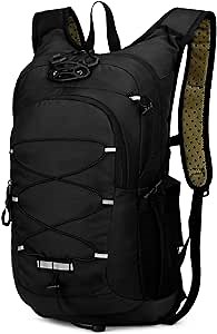 12L Kids Hiking Backpack, Small Hydration Backpack, Waterproof Kids Camping Daypack 5-12, No Water Bladder…