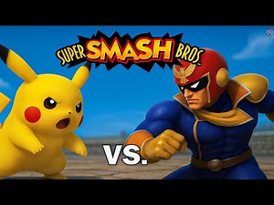 Epic Showdown: Pikachu vs. Captain Falcon - Who Will Dominate in Super Smash Bros?
