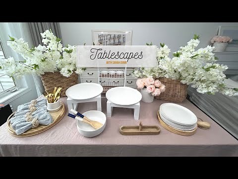 A Pretty Brunch Bar Buffet 🍳 | Tablescapes