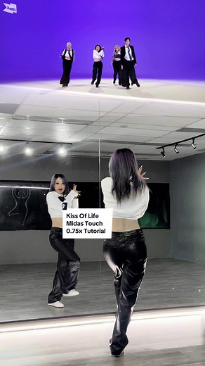 Midas Touch Dance Tutorial at 0.75x Speed with Mirror | Hattyyy