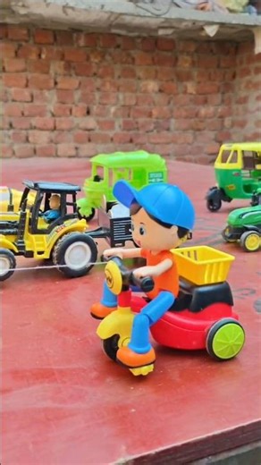 AMR New Remote control bike vs tractor unboxing short video ||