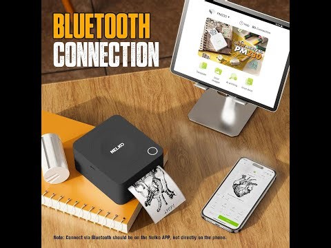 Nelko PM230 Mini Sticker Printer Review: Print Stickers Anywhere via Bluetooth!