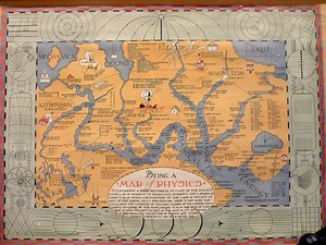 Gorgeous 1939 map of physics