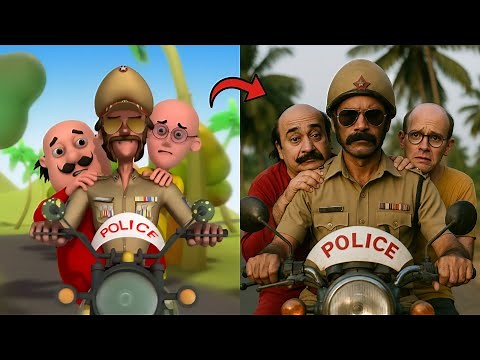 Motu Patlu Characters in Real Life
