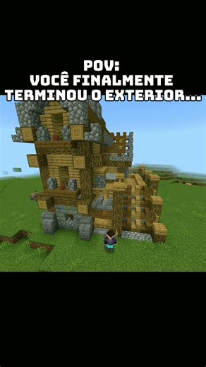 você decorar a sua casa? #minecraft #minecraftbr #memes