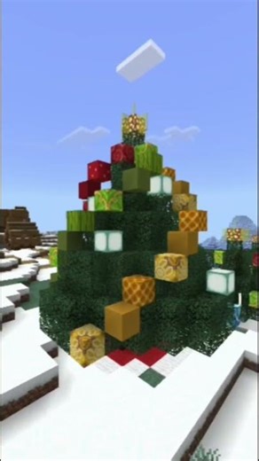 4 Types of Minecraft Christmas trees! 🎄 #minecraft #gaming #christmas