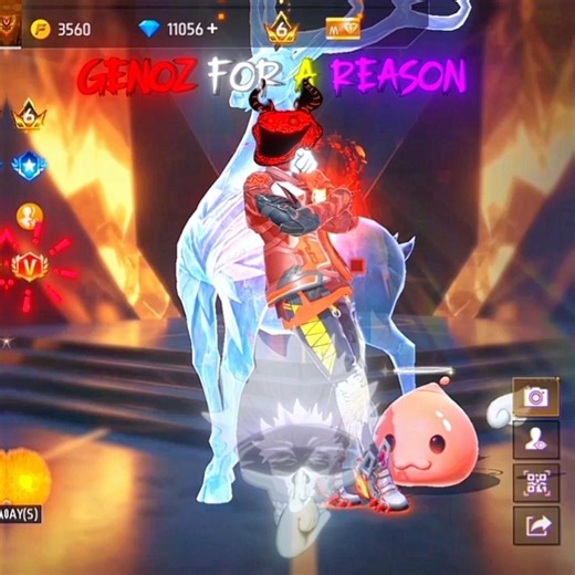 How I got the V-Badge & Infinite Aura in Free Fire 💎