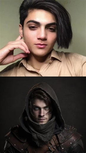 Medieval Costume Showcase: Hooded Cloak and Leather Armor