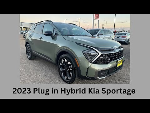 2023 Kia Sportage X Line Prestige PHEV! Jungle Green with Sage interior!