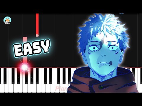 Jujutsu Kaisen Season 3 ED - "Yoake no Uta" - EASY Piano Tutorial & Sheet Music
