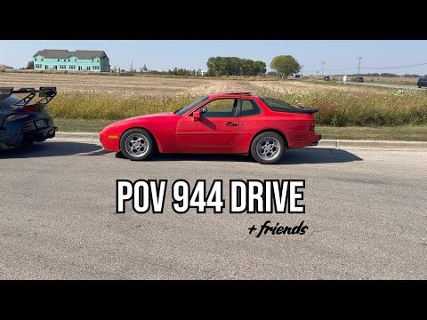 Porsche 944 Turbo POV Drive with Friends