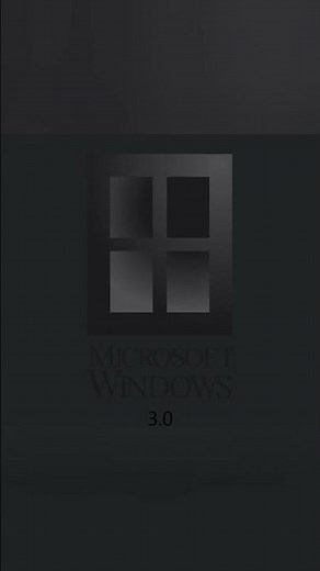 Windows 3.0 (1990) Shutdown Screen & Sound