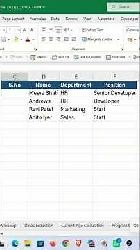 Fix your broken row numbers forever! 🚀#shorts #excel