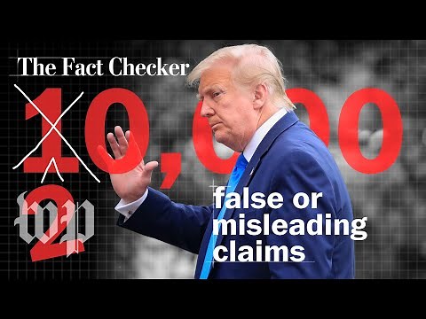President Trump has made more than 20,000 false or misleading claims | Fact Checker