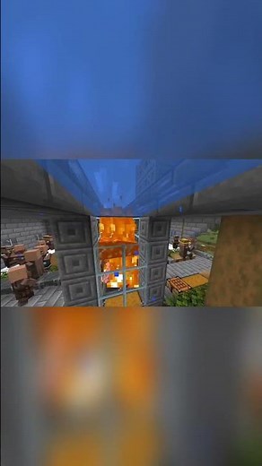 Aesthetic Trading Hall + Iron Farm | Work in Java and Bedrock/Pocket Edition #minecraft