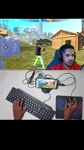 Free fire keyborad mouse gameplay | gaming shorts | #shorts