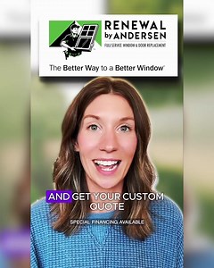 Claim your offer now! Buy One Window, Get One 40% OFF 犯 Renewal by Andersen’s custom-fit Fibrex® windows seal in the cool air and cut energy waste. Act now to get:  Buy One Window, Get One 40% OFF  Plus, get $200 OFF your entire purchase — expert installation included. ✔️ Built to last, installed by professionals ✔️ Homeowners love the results | Today's Homeowner | Facebook