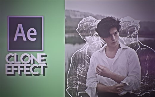 【AE教程】克隆效果 Clone Effect