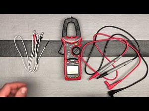 Demo: KAIWEETS HT206D Digital Clamp Meter T-RMS 6000 Counts, Multimeter Voltage Tester