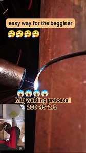 Mig welding process begginer #highlights2025 #followerseveryone #highlightseveryonefollowers2025 #followersシ゚ #highlightseveryonefollowers #highlightsシ゚ #followersreels #everyonefollowers #highlighteveryone #follower | Oliver Zamora