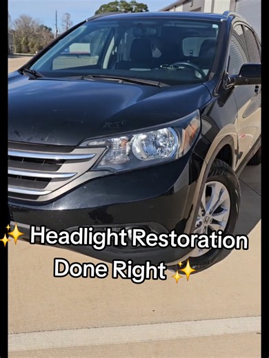 ✨ Headlight Restoration Done Right ✨ Foggy, yellow, or cloudy headlights don’t just affect how your vehicle looks—they reduce visibility and safety at night. Our professional headlight restoration service removes oxidation and discoloration, restoring clear, bright headlights that make your vehicle look newer and drive safer. It’s a cost-effective upgrade with instant results you can see the moment you turn on your lights. 📍 22201 Mueschke rd unit 1, Tomball, Texas, 77377 #HeadlightRestoration 