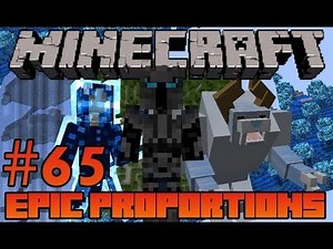 Minecraft: Epic Proportions - NEW MODS! + Ender Dragon Battle #65 (Modded Minecraft Survival)