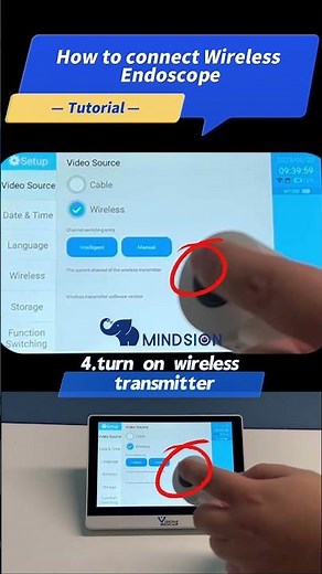 how to connect wireless endoscope|Tutorial of How to Connect our Wireless Endoscope Quickly|Mindsion