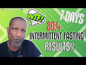 20:4 INTERMITTENT FASTING | 30 DAY CHALLENGE | 7 DAYS IN | SEAN GREEN VLOG
