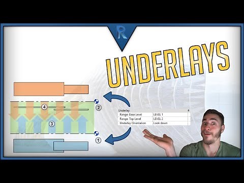How to Use Underlays | Revit