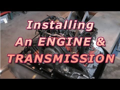 Installing A Porsche 911 Engine And Transmission