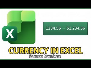 How To Format Numbers as Currency in Excel (2025)