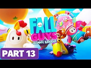 FALL GUYS - Playthrough No Commentary - Part 13 [PS4 PRO] PS PLUS Free Game