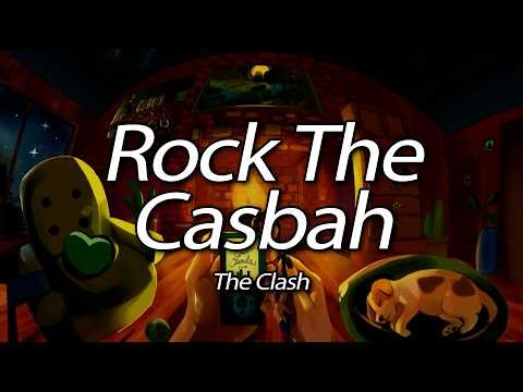 The Clash - Rock the Casbah (Lyrics) - Punk Rock Classic! 🎸🔥⚡