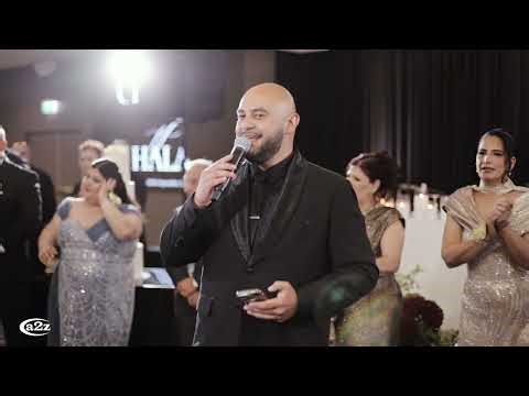 Reception Entry Of Claude & Hala