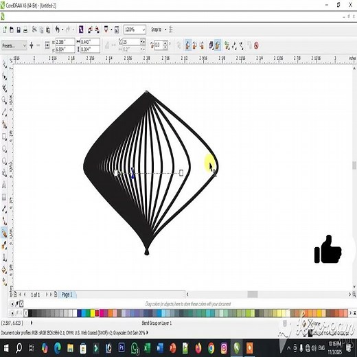 CorelDRAW Tutotial for Beginners || Part-5 || #coral #coraline #designer #logo #coralreef