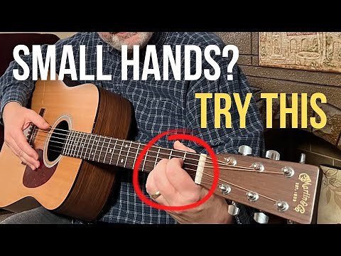 How to Play Guitar with Small Hands & Short Fingers