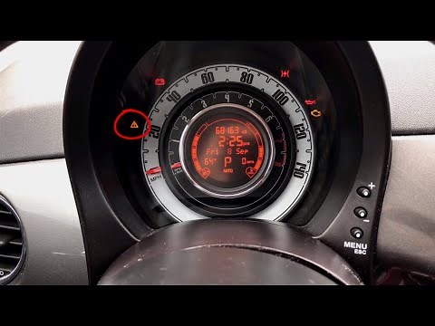 FIAT 500 Service Light Reset