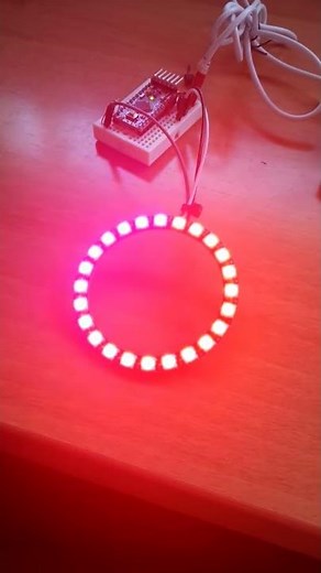 Controlar un NeoPixel Ring (ws2812b) con Arduino